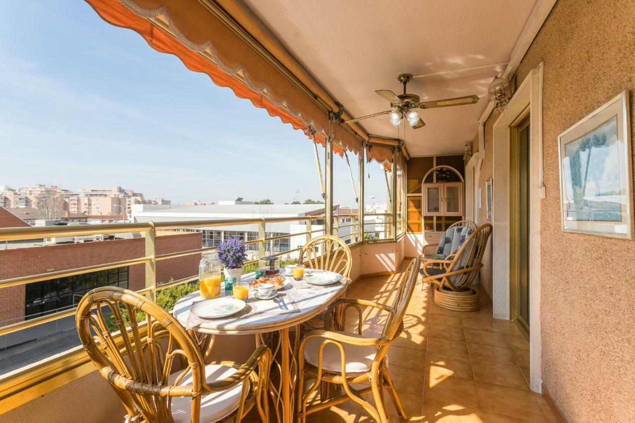 Апартаменты Playa 500M Y Centro Pueblo 600M, Piscina, 4 Clim, 2 Parkings Санта Пола Экстерьер фото